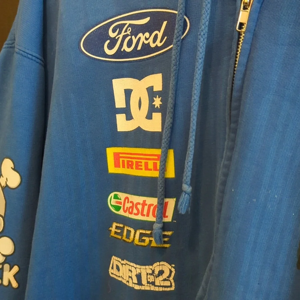 SOLD check out my black1 RARE  XL DC brand Monster energy Ken Block hoody Zip Up - Picture 10 of 11